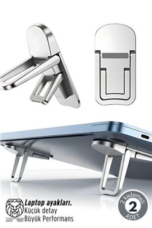 Lukas Schneider Serisi 2’li Gri Laptop Standı - Ergonomik 2 Kademeli Yükseltici . Ev Ürünleri ve Ev Ürünleri.