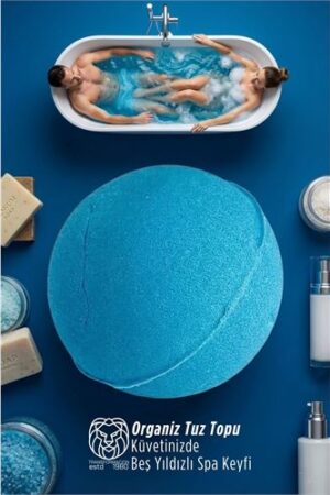 Luxury Spa: 110 gr Organik Mineralli Banyo ve Jakuzi Terapi Topu - 7.5 cm Dev Boy . Kişisel Ürünler ve Kişisel Ürünler.