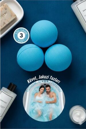 Luxury Spa: 330 gr Organik Mineralli Banyo ve Jakuzi Terapi Topu - 7.5 cm Dev Boy . Kişisel Ürünler ve Kişisel Ürünler.