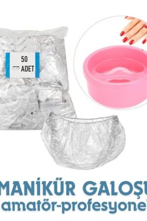 Manikür Galoşu 50 li PAKET . Kişisel Ürünler ve Kişisel Ürünler.