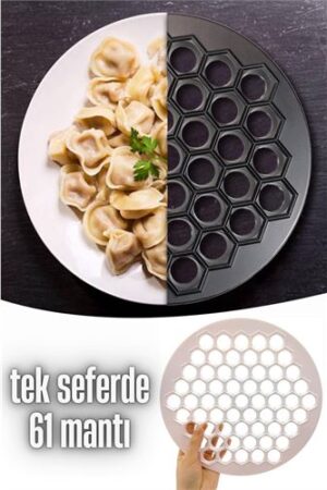 Mantı Kalıbı Tek Seferde 61 Mantı Lallula Design . Mutfak Ürünleri ve Mutfak Ekipmanları.