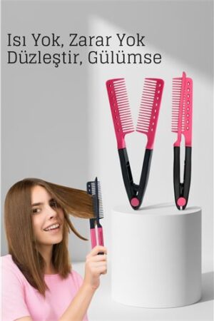 Manuel V Tipi Keratin Saç Düzleştirici – Isısız