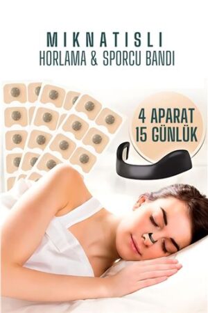 Manyetik Burun Bandı - 15 GÜNLÜK Sporcu Burun Bandı - Horlama Önleyici Azaltıcı - 4 Farklı Boyut . Kişisel Ürünler ve Kişisel Ürünler.