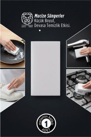 Melamin Katkılı Ultra Güçlü Mucize Leke Silici Sünger Seti . Ev Ürünleri ve Ev Ürünleri.