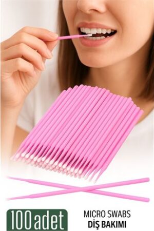 Micro Swab - Diş Bakım Çubuğu - 100 Adet . Kişisel Ürünler ve Kişisel Ürünler.