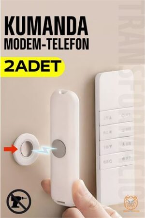 Mıknatıslı Çok Amaçlı Kumanda Telefon Tutucu 2 ADET . Ev Ürünleri ve Ev Ürünleri.