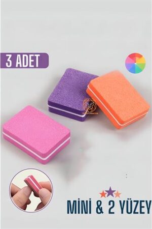 Mini Tırnak Törpüsü 100/180 Grid  3 Adet . Kişisel Ürünler ve Kişisel Ürünler.