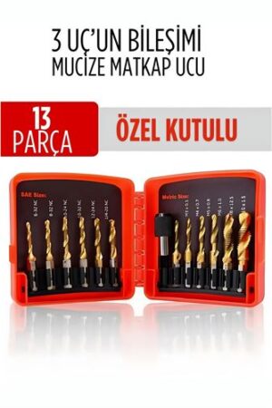 Mucize HSS 13'lü Kombinasyon Matkap Ucu Seti – Delme