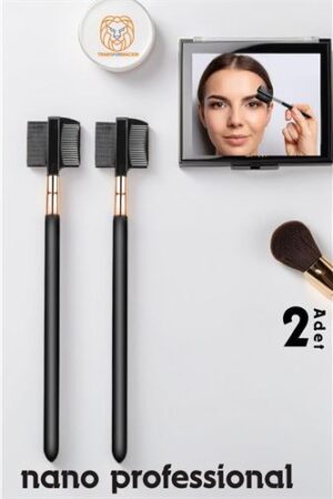 Nano Kaş Fırçası Kirpik Tarağı 2 ADET  Absolute Professional . Kişisel Ürünler ve Kişisel Ürünler.