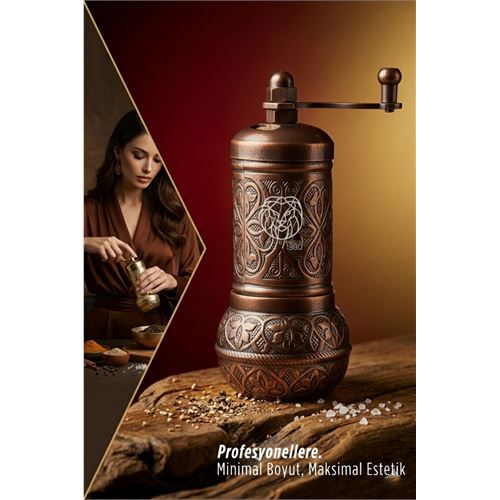 Ottoman Bakır Serisi - Antik İşlemeli Tuz ve Karabiber Değirmeni . Mutfak Ürünleri ve Mutfak Ekipmanları. Ottoman Bakır Serisi - Antik İşlemeli Tuz ve Karabiber Değirmeni . Mutfak Ürünleri ve Mutfak Ekipmanları.