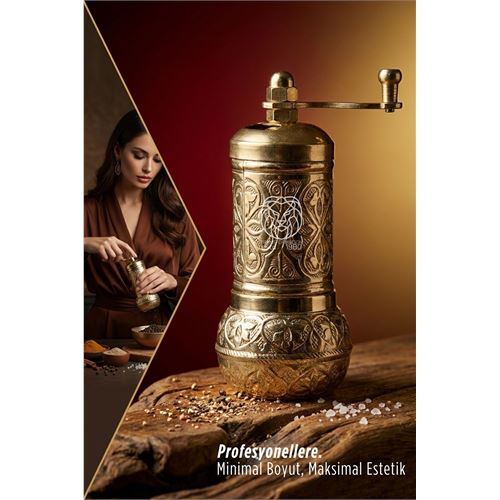 Ottoman Gold Serisi - Antik İşlemeli Tuz ve Karabiber Değirmeni . Mutfak Ürünleri ve Mutfak Ekipmanları. Ottoman Gold Serisi - Antik İşlemeli Tuz ve Karabiber Değirmeni . Mutfak Ürünleri ve Mutfak Ekipmanları.