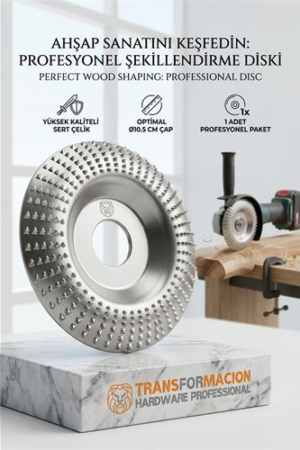 Oval Tip Bombeli Ahşap Törpü Diski  100mm | Tungsten Karbür . Oto-Hırdavat ve Oto ve Hırdavat Ürünleri.