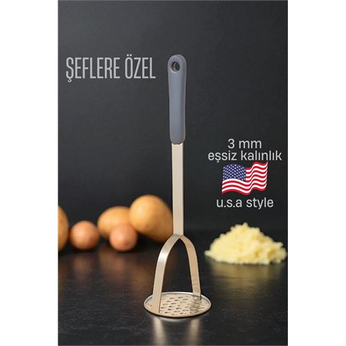 Patates Ezici 3 mm Kalınlık 304 Paslanmaz Çelik Havuç Muz Avokado Ezici . Mutfak Ürünleri ve Mutfak Ekipmanları. Patates Ezici 3 mm Kalınlık 304 Paslanmaz Çelik Havuç Muz Avokado Ezici . Mutfak Ürünleri ve Mutfak Ekipmanları.