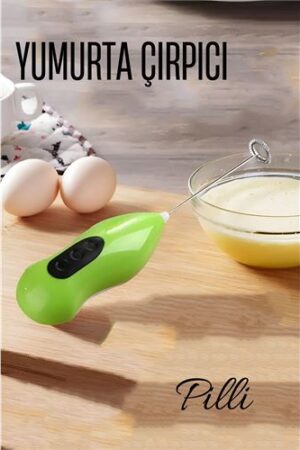 Pilli Yumurta Çırpıcı Mini Pilli Mixer Çırpıcı . Mutfak Ürünleri ve Mutfak Ekipmanları.