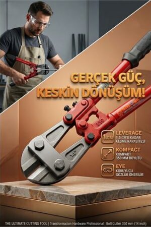 Pro-Cut 350mm (14") Profesyonel Çelik Cıvata