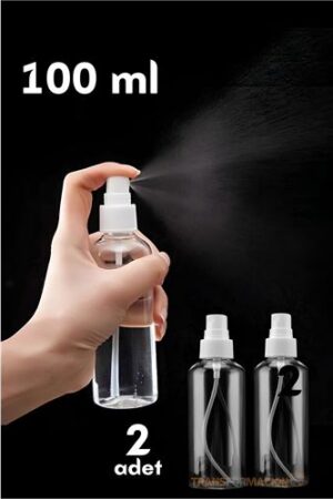 Püskürtücü Boş Sprey Şişe 100 Ml 2 ADET . Kişisel Ürünler ve Kişisel Ürünler.