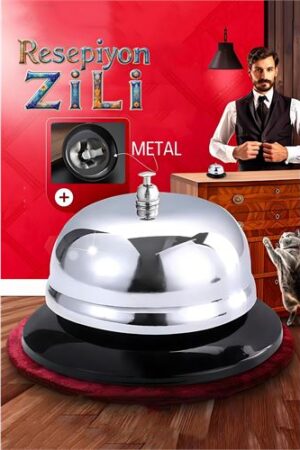 Resepsiyon Zili  - Resepsiyon ve Restoran İçin Zil - Resepsiyon Çağrı Zili . Oto-Hırdavat ve Oto ve Hırdavat Ürünleri.
