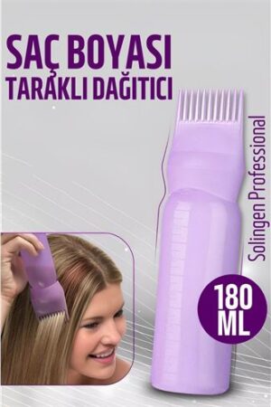 Saç Boyası Eşit Dağıtım Şişesi Doldurulabilir Taraklı Aplikatör  Solingen Professional . Oto-Hırdavat ve Oto ve Hırdavat Ürünleri.