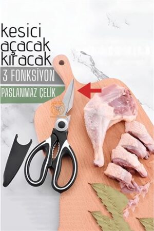 Tavuk Makası Çelik Mutfak Makası Açacak Kıracak Kesici Özelik . Mutfak Ürünleri ve Mutfak Ekipmanları.