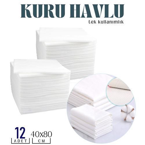 Tek Kullanımlık Kuru Havlu Çok Amaçlı 40X80 CM 12 Adet . Kuaför Berber ve Kuaför Malzemeleri. Tek Kullanımlık Kuru Havlu Çok Amaçlı 40X80 CM 12 Adet . Kuaför Berber ve Kuaför Malzemeleri.