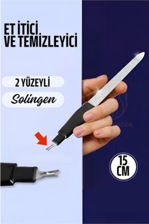 Tırnak Törpüsü Et İticili Et Kesici Çelik Solingen Profesyonel . Kişisel Ürünler ve Kişisel Ürünler.