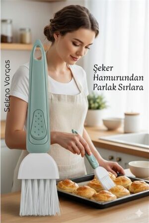 Yumurta Fırçası 18 CM Mutfak Yağlama Sos Sürme Fırçası Pasta Hamur Fırçası . Kişisel Ürünler ve Kişisel Ürünler.