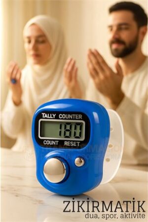 Zikirmatik Dijital Parmak Sayacı Sıfırlanabilir 5 Haneli LCD Ekran . Kişisel Ürünler ve Kişisel Ürünler.