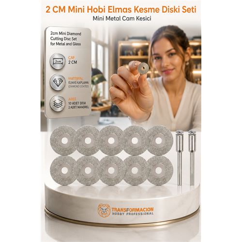10 ADET 20mm Elmas Kesici Disk Seti 10 ADET 20mm Elmas Kesici Disk Seti