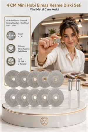 10 ADET 40 mm Elmas Kesici Disk Seti