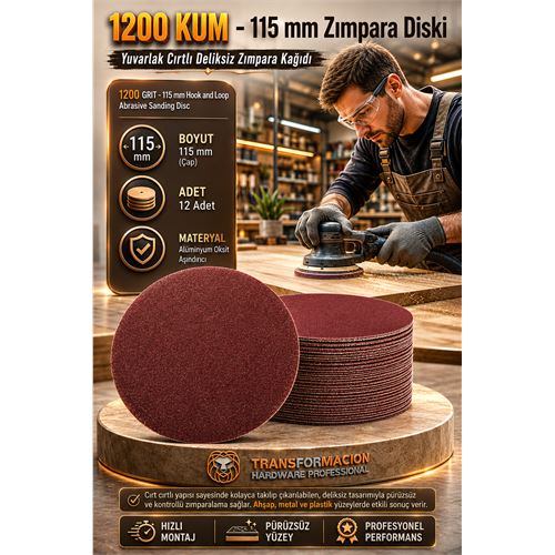 12 ADET 1200 KUM Yuvarlak Cırtlı Zımpara Diski 115 mm Deliksiz Zımpara Kağıdı . Oto-Hırdavat ve Oto ve Hırdavat Ürünleri. 12 ADET 1200 KUM Yuvarlak Cırtlı Zımpara Diski 115 mm Deliksiz Zımpara Kağıdı . Oto-Hırdavat ve Oto ve Hırdavat Ürünleri.