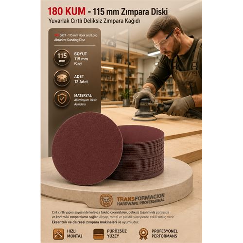 12 ADET 180 KUM Yuvarlak Cırtlı Zımpara Diski 115 mm Deliksiz Zımpara Kağıdı . Oto-Hırdavat ve Oto ve Hırdavat Ürünleri. 12 ADET 180 KUM Yuvarlak Cırtlı Zımpara Diski 115 mm Deliksiz Zımpara Kağıdı . Oto-Hırdavat ve Oto ve Hırdavat Ürünleri.