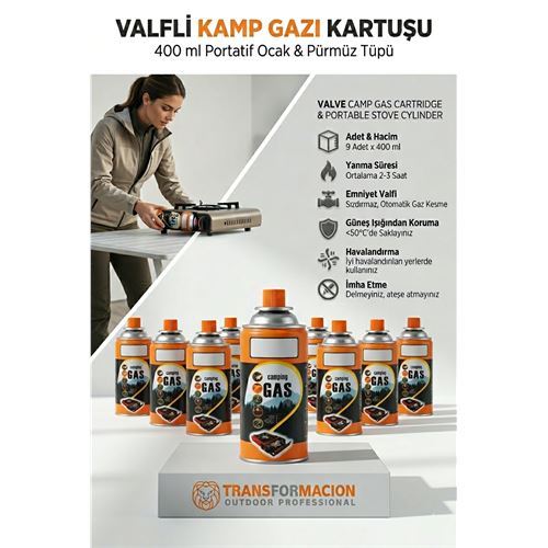 9 adet Valfli Kamp Gazı Kartuşu 400 ml - Portatif Ocak & Pürmüz Tüpü . Kişisel Ürünler ve Kişisel Ürünler. 9 adet Valfli Kamp Gazı Kartuşu 400 ml - Portatif Ocak & Pürmüz Tüpü . Kişisel Ürünler ve Kişisel Ürünler.