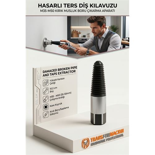 Kırık Boru Çıkarıcı M35-M50 Ters Kılavuz Musluk Sökme Aparatı . Oto-Hırdavat ve Oto ve Hırdavat Ürünleri. Kırık Boru Çıkarıcı M35-M50 Ters Kılavuz Musluk Sökme Aparatı . Oto-Hırdavat ve Oto ve Hırdavat Ürünleri.