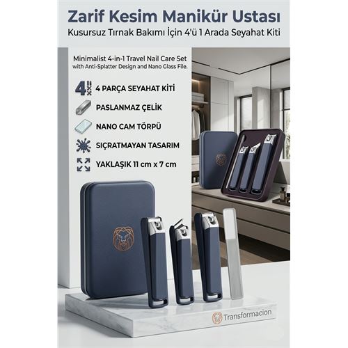 Profesyonel 4'ü 1 Arada Manikür Seti Profesyonel 4'ü 1 Arada Manikür Seti