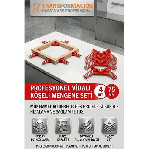 Profesyonel METAL Köşe Mengene Seti 4'lü - 90 Derece 75mm Ahşap Çerçeve Kaynak İşkencesi . Oto-Hırdavat ve Oto ve Hırdavat Ürünleri. Profesyonel METAL Köşe Mengene Seti 4'lü - 90 Derece 75mm Ahşap Çerçeve Kaynak İşkencesi . Oto-Hırdavat ve Oto ve Hırdavat Ürünleri.