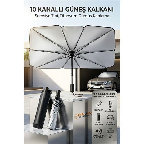 Şemsiye Tipi Araç Güneşliği Şemsiye Tipi Araç Güneşliği