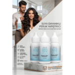 3 lü Protez Saç Yapıştırıcı - Peruk ve Keratin Kaynak Saç İçin Görünmez ve Uzun Süreli Yapıştırıcı  Bold Hold - Görsel 2