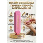 Mini Tırnak Törpü ve Parlatma Blok Sünger 2 Yüzey - Görsel 2