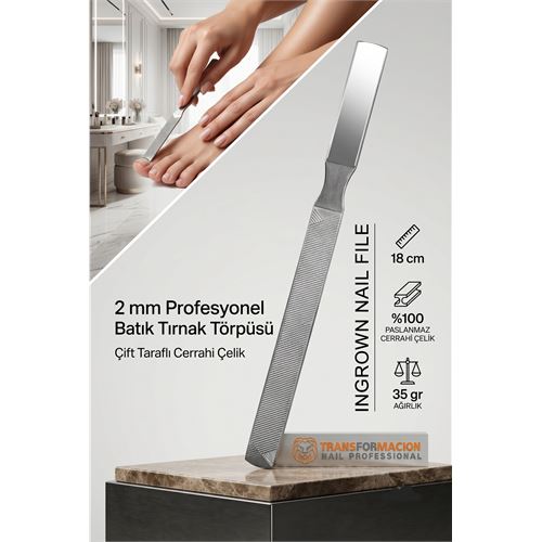 Sadece Batık Tırnaklara 2 mm Kalınlık Özel Törpü - Çift Taraflı Cerrahi Çelik . Kişisel Ürünler ve Kişisel Ürünler. Sadece Batık Tırnaklara 2 mm Kalınlık Özel Törpü - Çift Taraflı Cerrahi Çelik . Kişisel Ürünler ve Kişisel Ürünler.