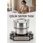 Sefer Tası Paslanmaz Çelik Yemek Kabı 17 cm 2 LİTRE - Görsel 2